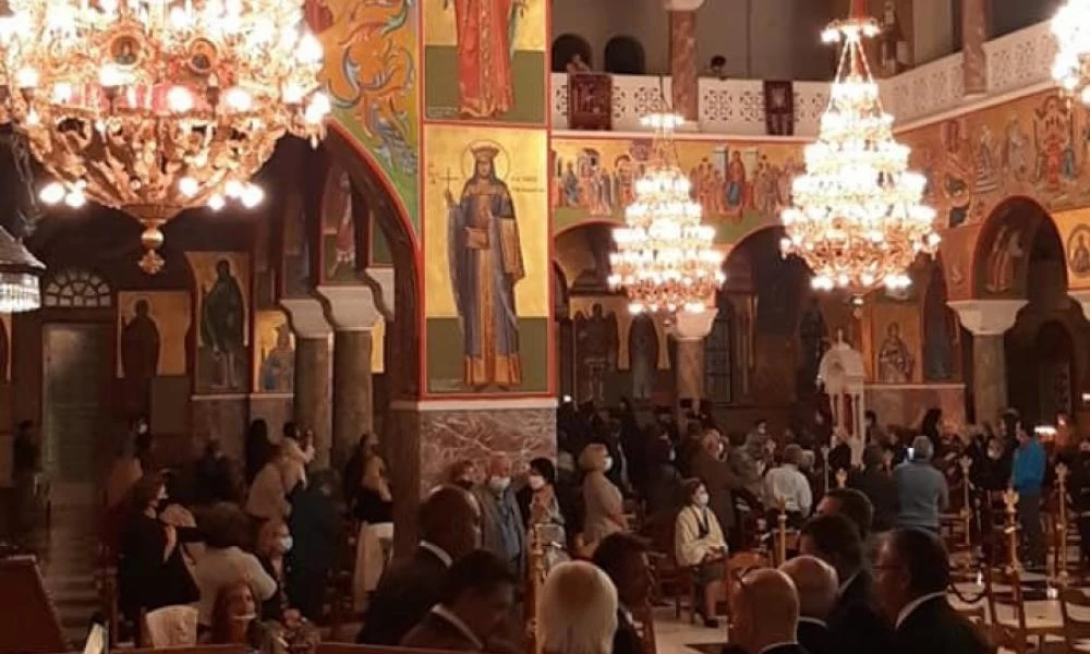 Θλίψη! Ηλικιωμένη "έφυγε" μέσα στην εκκλησία του Αγίου Γερασίμου